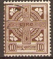 Ireland 1940 10d Brown. SG121.